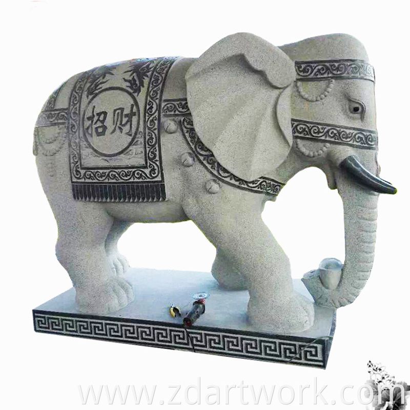 Landscape Stone Carving Animals